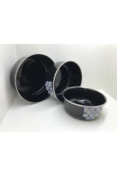 Alev Alv016 3 Lü 14/16/18 Siyah Desen Sak Kabı - Resim 3