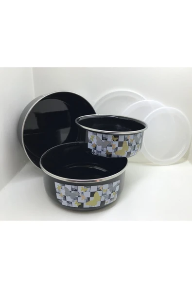 Alev Alv016 3 Lü 14/16/18 Siyah Desen Sak Kabı - Resim 2