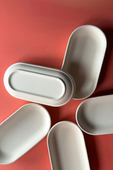 Salda Çerezlik 5'li - Seramik Bisküvi (Ham Ürün) - Resim 4