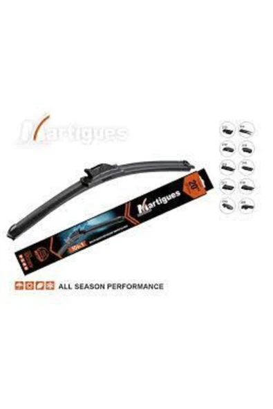 MARTIGUES B1022550 Sılecek Supurgesı Muz 10 Aparatlı 550mm 22 Inc
