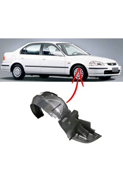 EP GARAJ OTOMOTİV HONDA İES CİVİC 1996-2001 MODEL SEDAN HATCHBACK UYUMLU ÖN SAĞ DAVLUMBAZ