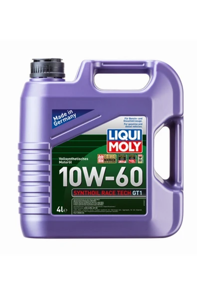 Liqui Moly Lıquı Moly 10w-60 Motor Yağ Synthoil Race Tech Gt1 (4 LİTRE)