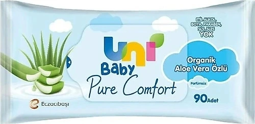 Uni Baby Islak Mendil Pure Comfort 90lı