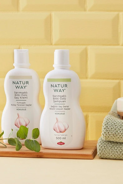 Naturway Sarımsaklı Bitki Özlü Şampuan 500ml – Ikili Paket - 5