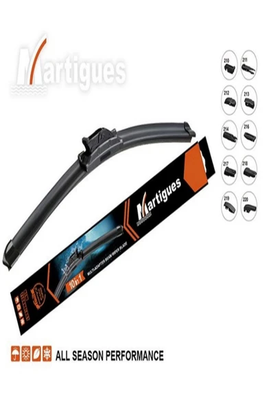 MARTIGUES Silecek Süpürgesi 10 Aparatlı 400mm B1016400
