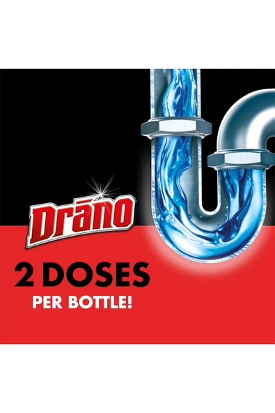 Drano Max Gel Lavabo Tıkanıklık Açıcı 946ML - 7