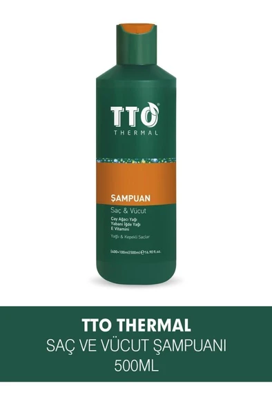 Tto Termal Saç Ve Vücut Şampuanı 500 ml