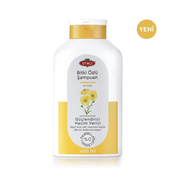 Otacı Arnica Güçlendirici Hacim Verici Şampuan 400 Ml