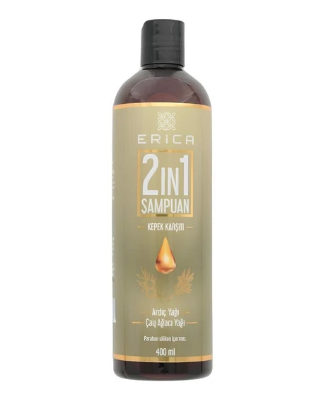 Erica 2 in 1 Kepek Karşıtı Şampuan 400ml