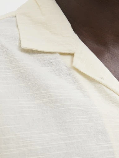 Jack Jones Erkek Jorluke Beyaz Çiçekli Gömlek 12271108 - 7