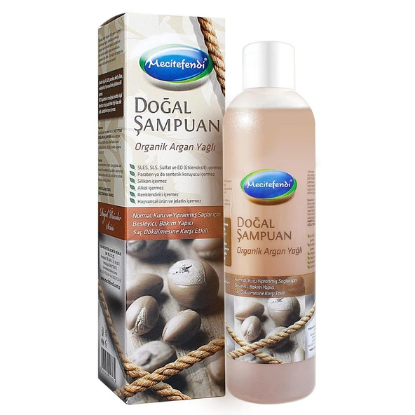 Mecitefendi Organik Argan Şampuanı 250 ml