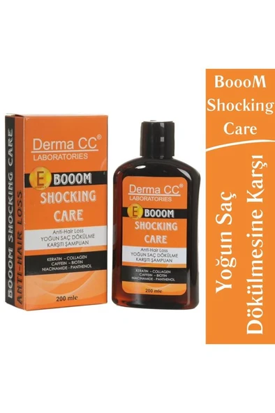 Derma CC Booom Shockıng Yoğun Dökülme Karşıtı Şampuan 200 Ml