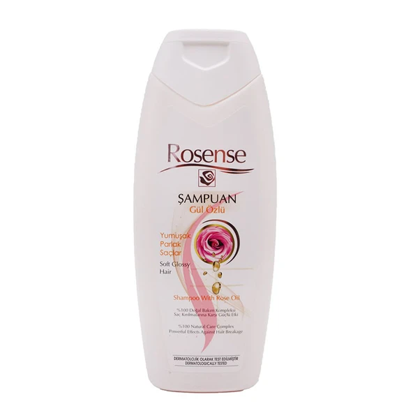 Rosense Gül Özlü Yumuşak Parlak Saçlar Şampuan Gül Özlü 400 ml