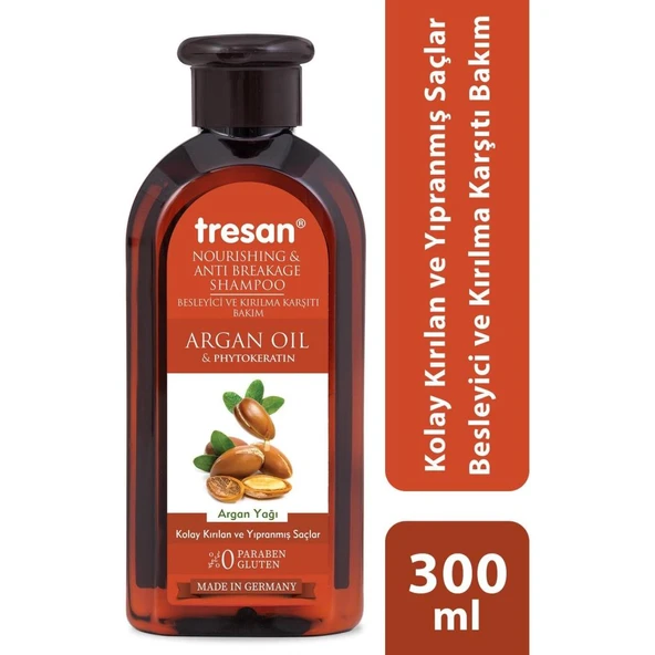 Tresan Argan Şampuan 300 ml Yıpranmış Saçlar