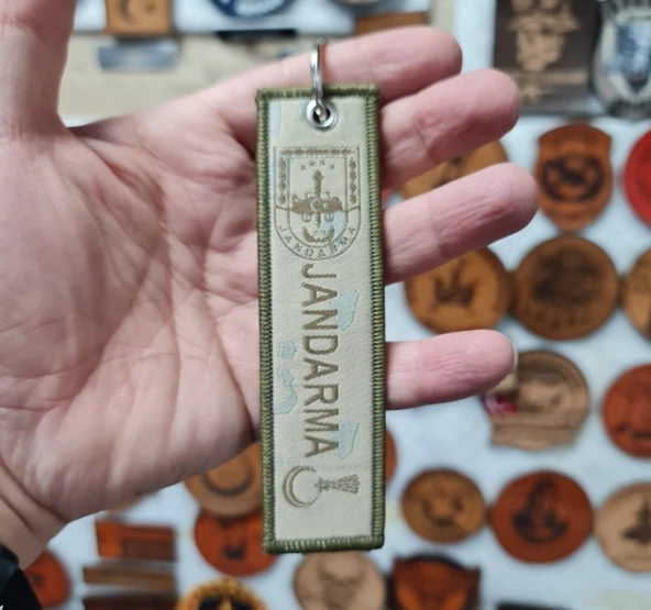 Jandarma Komando Nano Örme Anahtarlık - 2