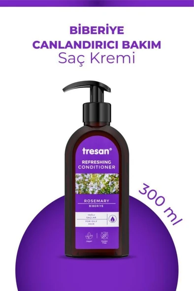 Tresan Biberiye Canlandırıcı Sülfatsız Bakım Saç Kremi 300 ml