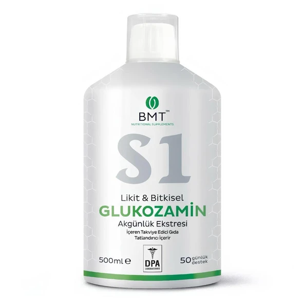 Biomet S1 Likit ve Bitkisel Glukozamin 500 Ml