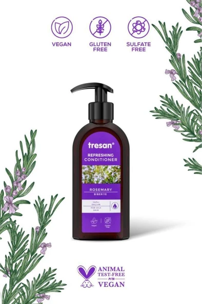 Tresan Biberiye Canlandırıcı Sülfatsız Bakım Saç Kremi 300 ml - 6