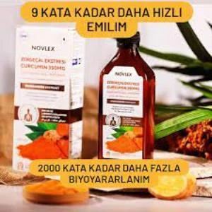 Novlex Curcumin Zerdeçal Ekstresi 250 Ml