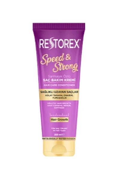 Restorex Speed Strong Sarmaşık Özlü Saç Bakım Kremi 250 Ml