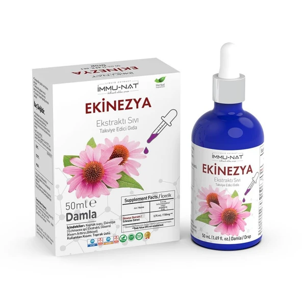 İmmunat Ekinezya Sıvı Ekstraktı 50 ml