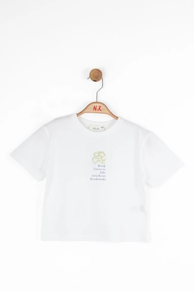 Kız Çocuk Life Tshirt 38507 - Resim 4