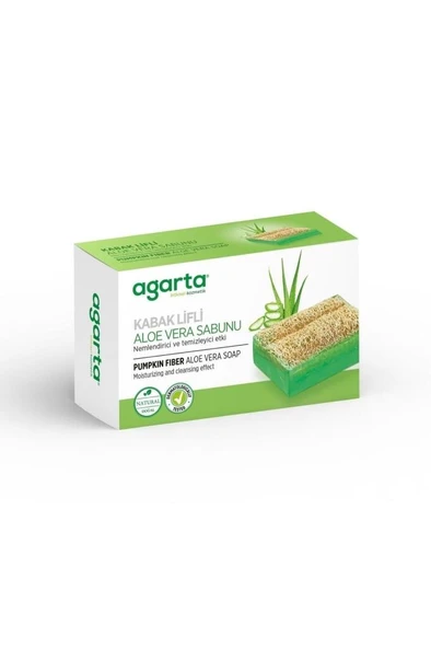 Agarta Kabak Lifli Aloe Vera Sabunu 125g - 4