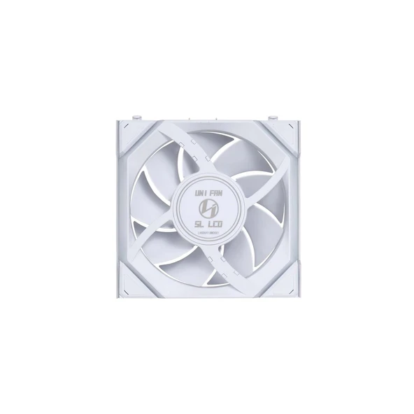 Lian Li UNI FAN SL WIRELESS LCD 1x120mm Beyaz Kasa Fanı - 5
