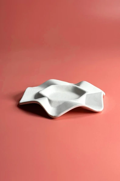 Semazen Kahve Fincan Tabağı - Alçı Kalıp - 6