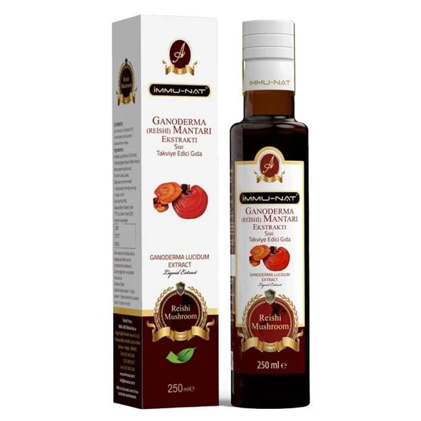 İmmunat Reishi Mantarı Ekstraktı 250 ml İmmu-Nat
