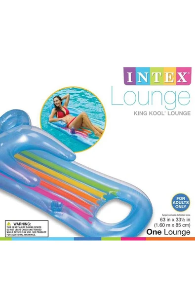 Intex Sultan Koltuğu Şişme Yatak 160X85Cm Bardak Yuvalı IDY58802NP - 4