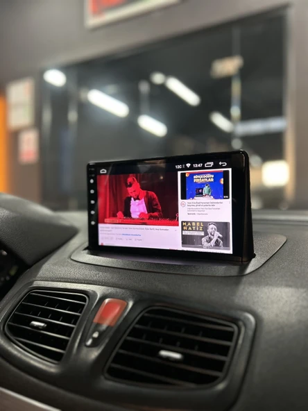 RENAULT MEGANE 3 UYUMLU ANDROİD 4 GB RAM 64 GB DAHİLİ HAFIZA MULTİMEDYA KABLOSUZ CARPLAY GERİ GÖRÜŞ KAMERALI - 5