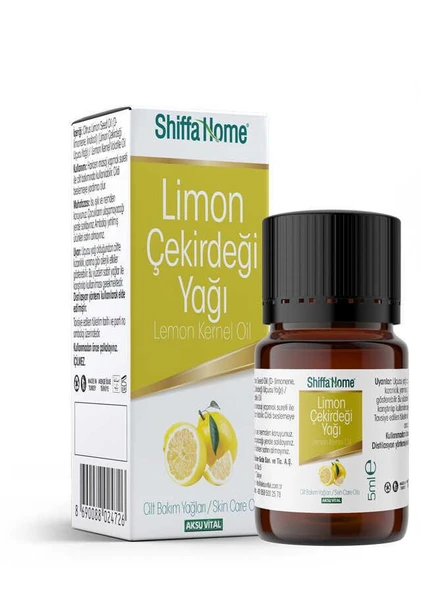 Shiffa Home Limon Çekirdeği Yağı 5 Ml