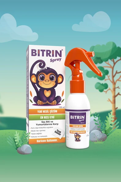 Bitrin Sprey Metal Tarak Hediyeli 100 ml