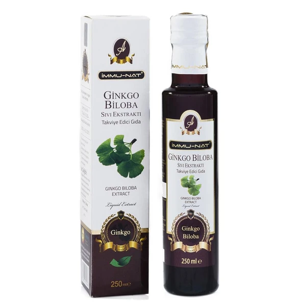 İmmunat Ginkgo Biloba Ekstraktı 250 ml İmmu-Nat