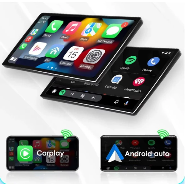 RENAULT MEGANE 3 UYUMLU ANDROİD 4 GB RAM 64 GB DAHİLİ HAFIZA MULTİMEDYA KABLOSUZ CARPLAY GERİ GÖRÜŞ KAMERALI - 8