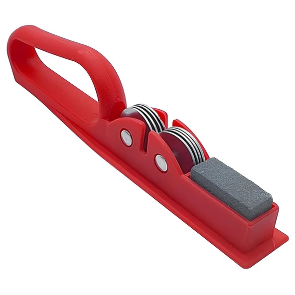 Pratik Bıçak Elmas Bileyici Taşlı Keskinleştirici Satır Bileyleme Oynar Bileyli 1 Adet - Resim 4