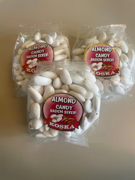KOSKA BADEM ŞEKERİ 200 GR 1 ADET - 4