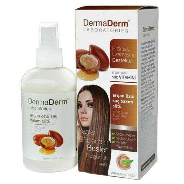 Dermaderm Keratin Argan Özlü Saç Bakım Sütü 250 ml