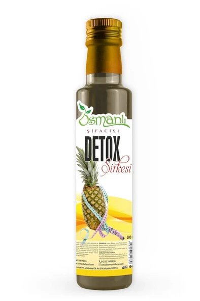 Osmanlı Şifacısı Ananaslı Detox Sirkesi 500 Ml - 3