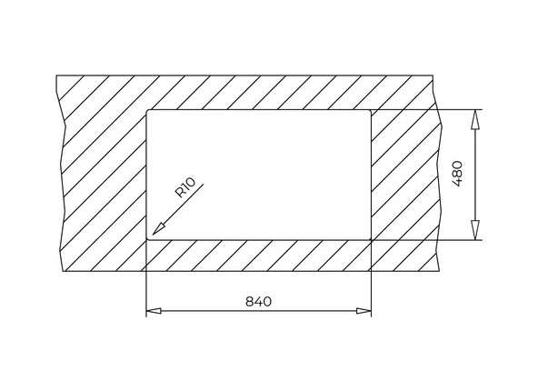 TEKA STONE 50 B-TG METALLİK SİYAH TEZGAHÜSTÜ GRANİT EVYE - Resim 3