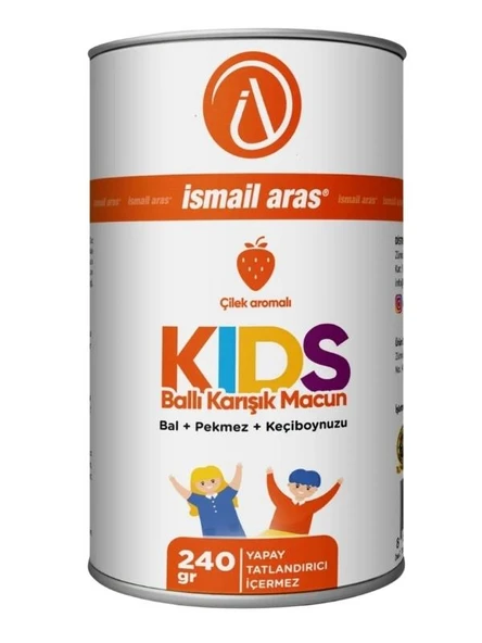 İsmail Aras Kids Ballı Karışık Macun 240 gr