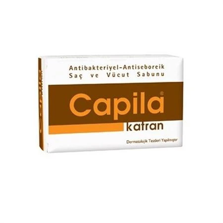 Capila Katran Sabunu 90 gr Saç ve Vücut