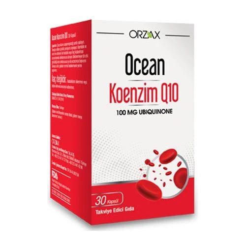 Orzax Ocean Koenzim Q10 30 Kapsül