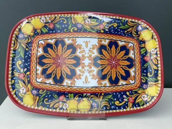 LAMEDORE FLAVOR ORTA BOY KAYIK TABAK 40.5X28X1,6 CM