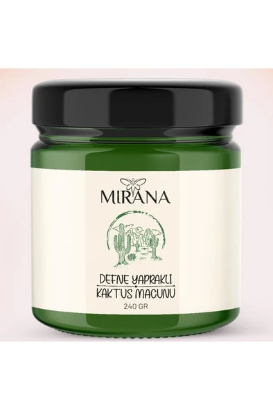 Mirana Defne Yapraklı Kaktüs Macunu 240 Gr