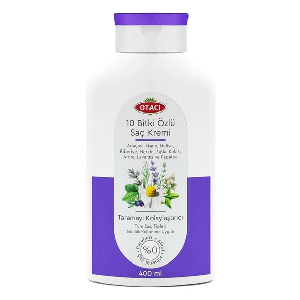 Otacı Bitki Özlü Onarıcı Saç Kremi 400 ml