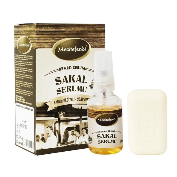 Mecitefendi Sakal Serumu 50 Ml 175 Gr Hamam Sabunu Hediyeli