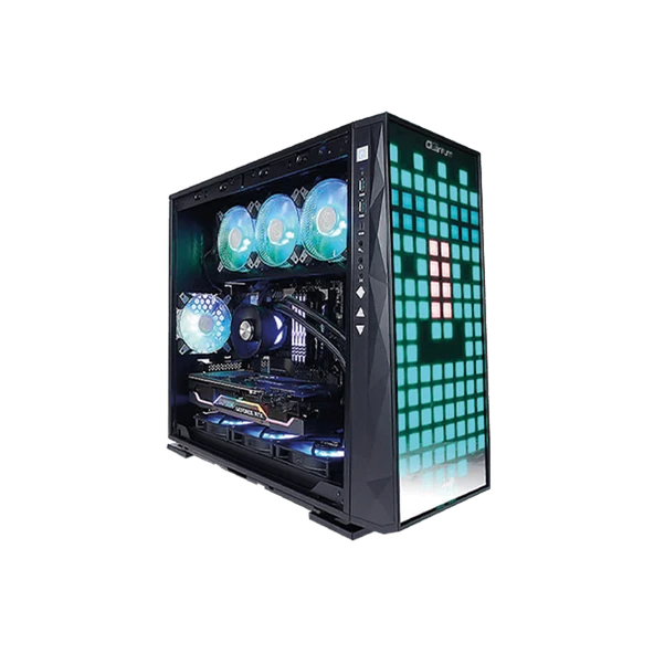 Quantum Vegas G1 i5-10400 16GB DDR4 512GB SSD RTX 3050 6GB FreeDos Gaming Desktop QNDPC10F006477