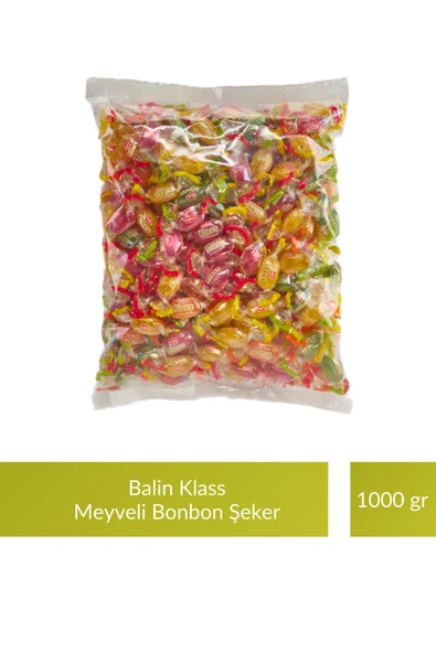 Balin Poşet Klass Karışık Şeker Paketi 1000 gr x 3 Adet - 4